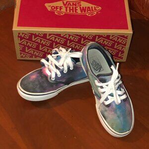 Vans    -  Atwood Low Pro Cosmic Galaxy Sneakers -  kids size 1